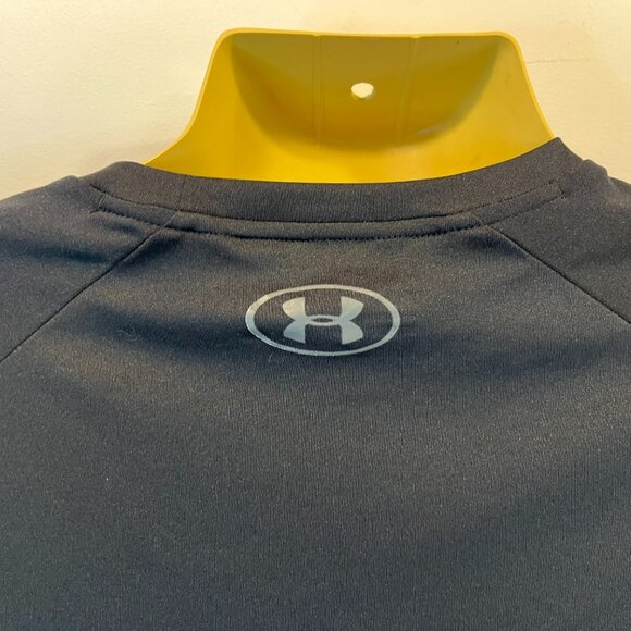 Under Armour Men's Velocity Black / Grey Short Sleeve Shirt - Size Large - Picture 5 of 6